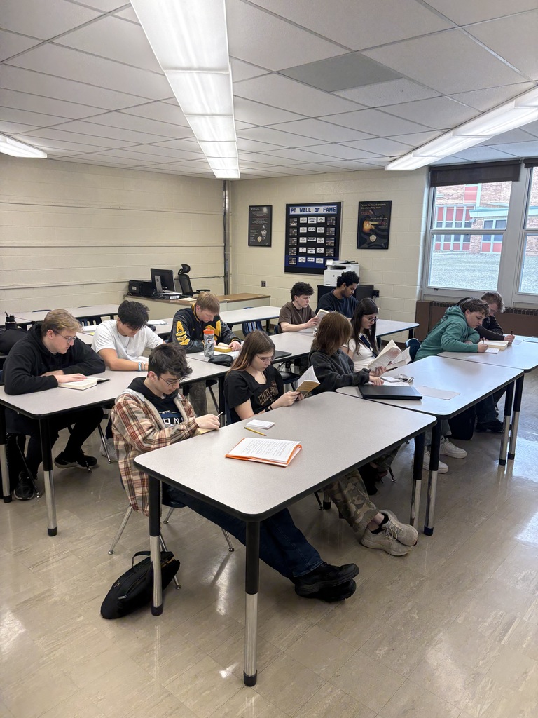 Criminal Justice students reading