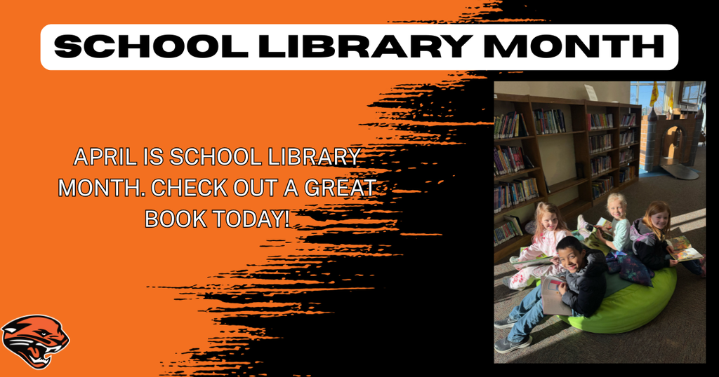 School Library Month graphic