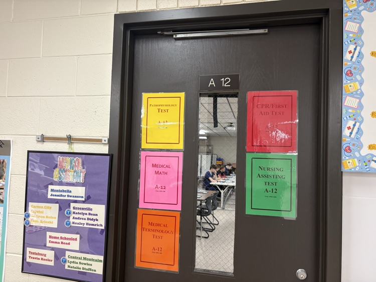 door with schedule