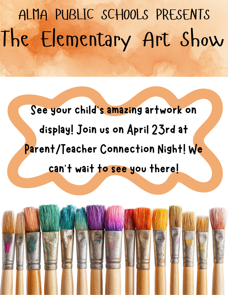 Elem. Art Show flyer