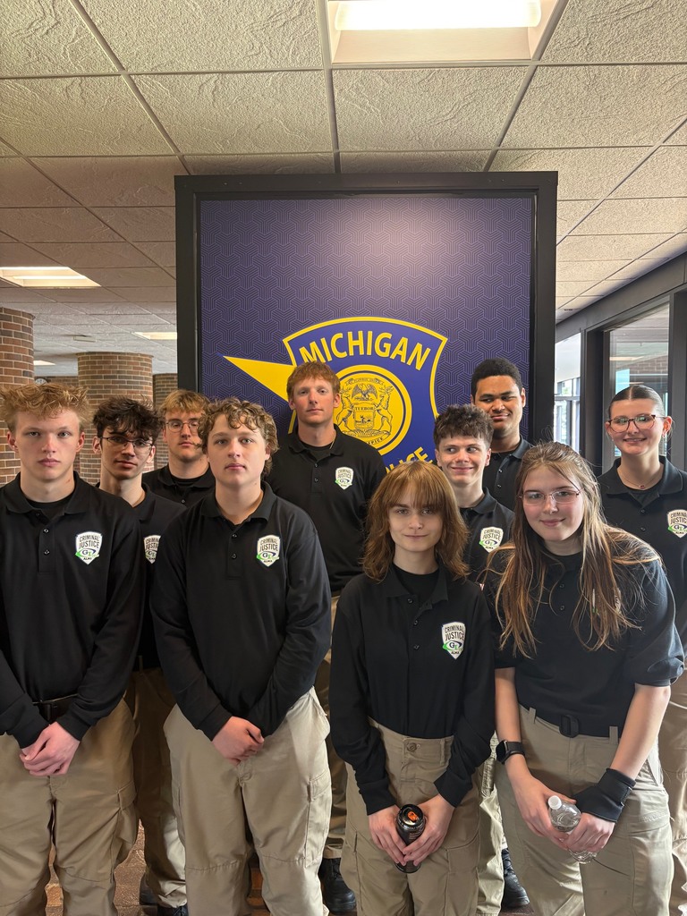 Criminal Justice students on field trip