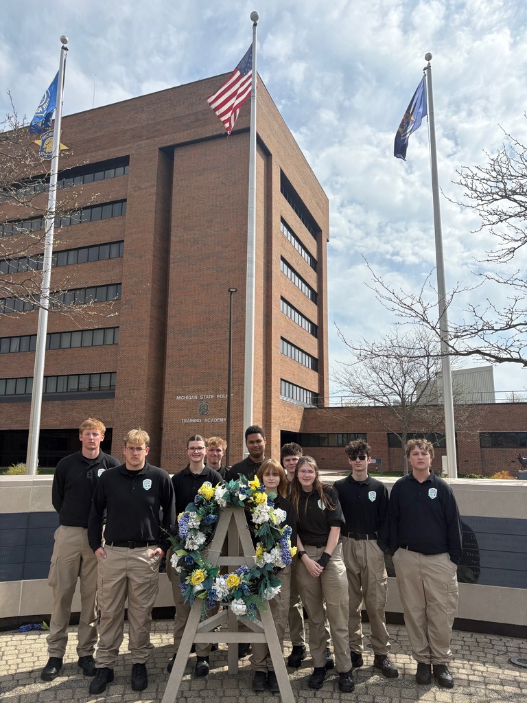 Criminal Justice students on field trip