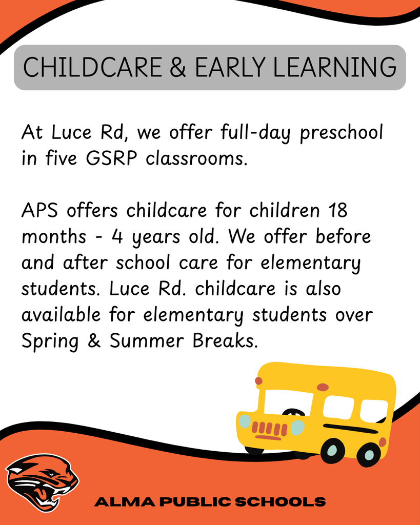 Childcare and early learning graphic