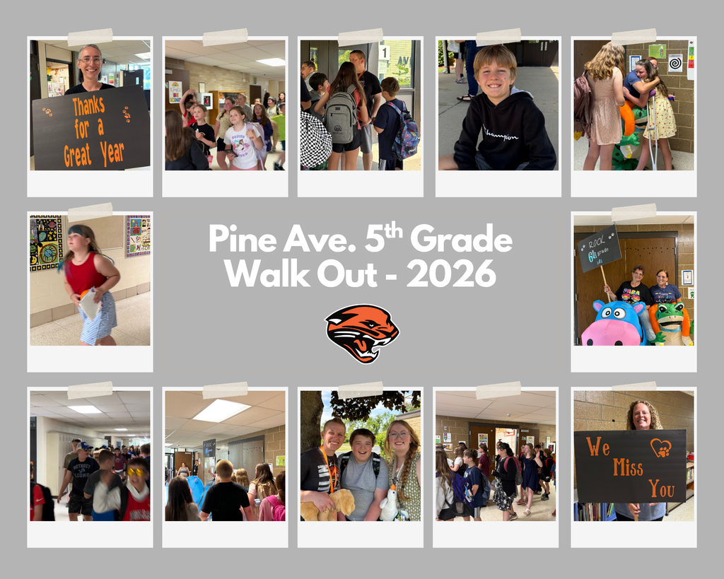 Pine Ave. 5th Grade Walk Out Collage pt. 2