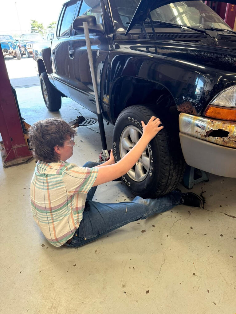 Auto Tech student
