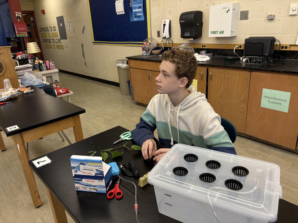 Agriscience student