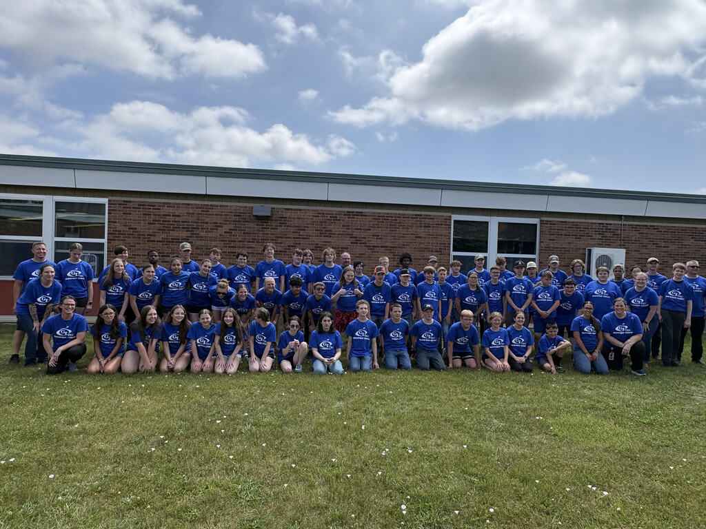 CTE summer camp students and instructors