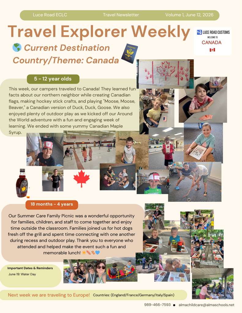newsletter week 1
