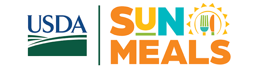 USDA and SUN Meals logos