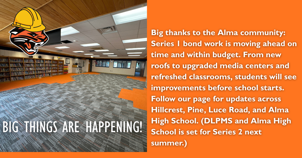 Big things are happening at APS- series 1 bond work underway