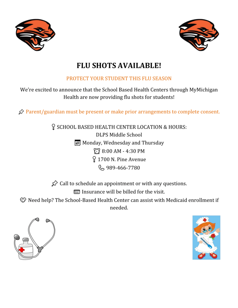 Flu Shot Flyer