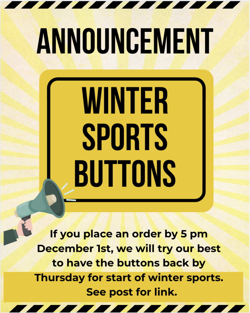 Winter Sports Buttons