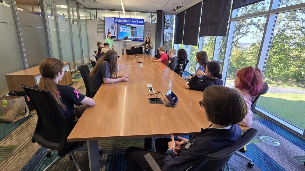 Airewaves Students Visit ArcBest