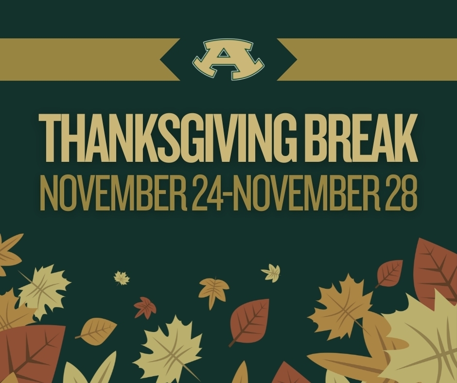 THANKSGIVING BREAK