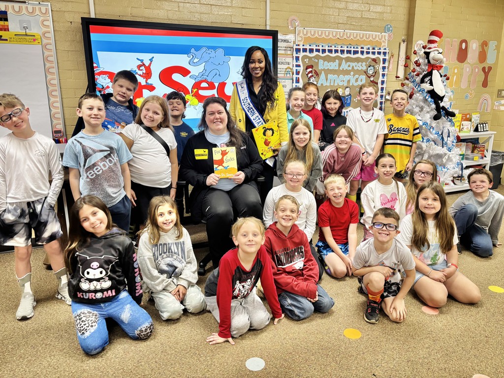 Alma Intermediate School is celebrating Read Across America Week with some very special guests! 2