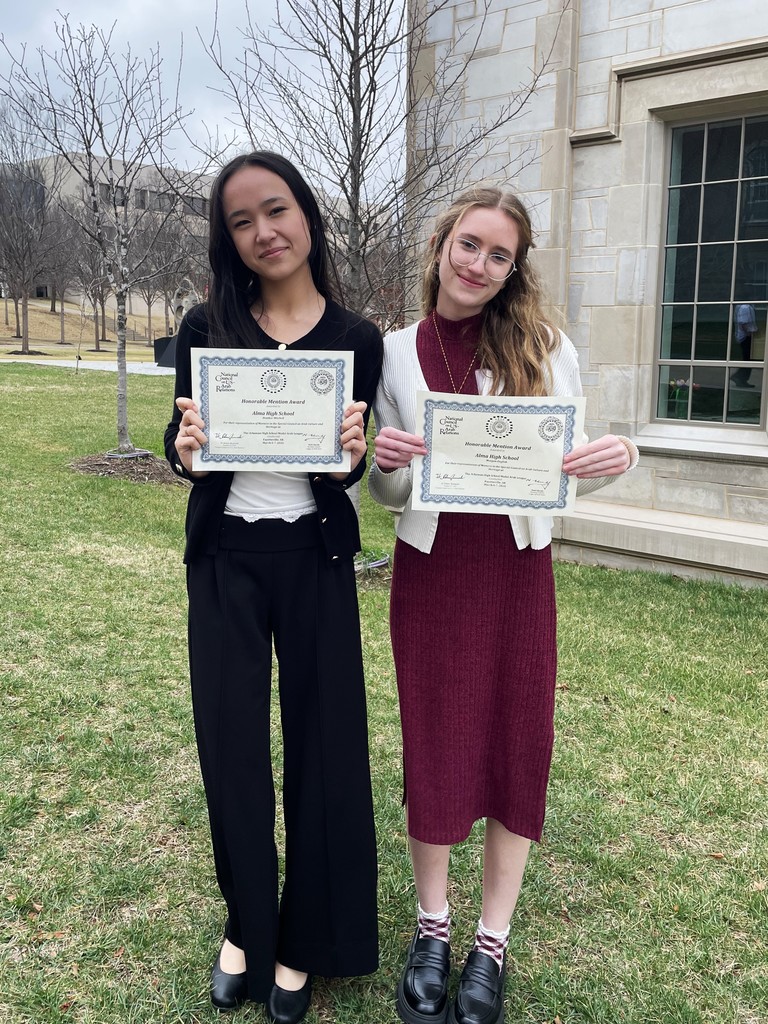 Students from Alma High School’s Model UN recently participated in the Model Arab League program at the University of Arkansas. 