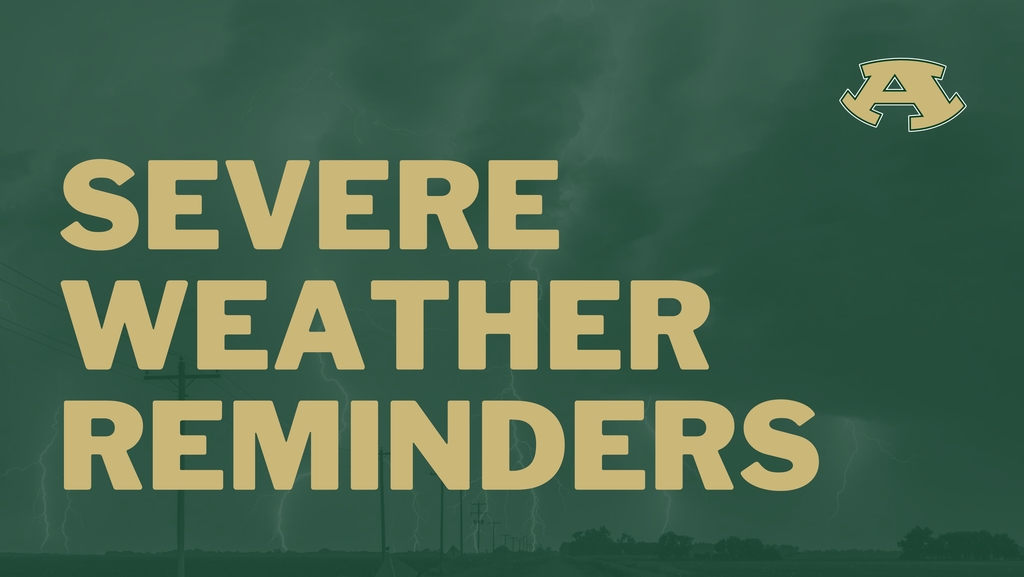 As we head into spring and the potential for severe weather, we want to remind our district families and community about the Alma School District Safe Rooms that are available during weather threats.