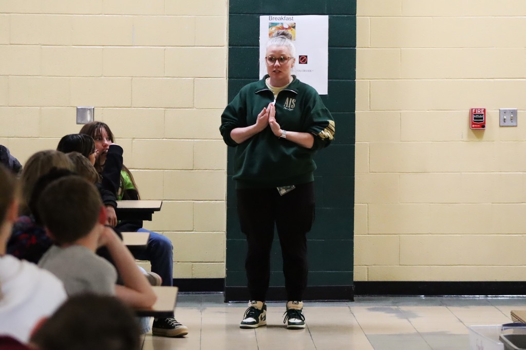 Our 5th-grade students recently took part in an Emergency Management presentation led by Brandon Djordjevic, Deputy Director at the Crawford County Department of Emergency Management.