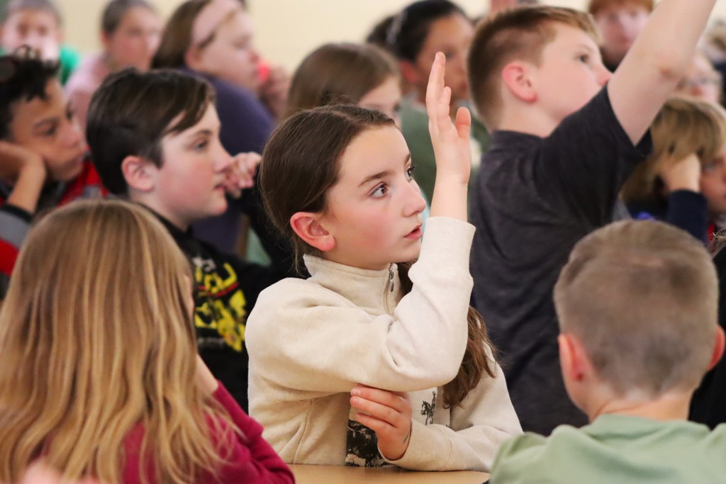 Our 5th-grade students recently took part in an Emergency Management presentation led by Brandon Djordjevic, Deputy Director at the Crawford County Department of Emergency Management.