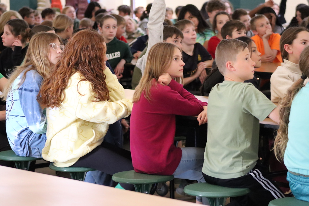 Our 5th-grade students recently took part in an Emergency Management presentation led by Brandon Djordjevic, Deputy Director at the Crawford County Department of Emergency Management.