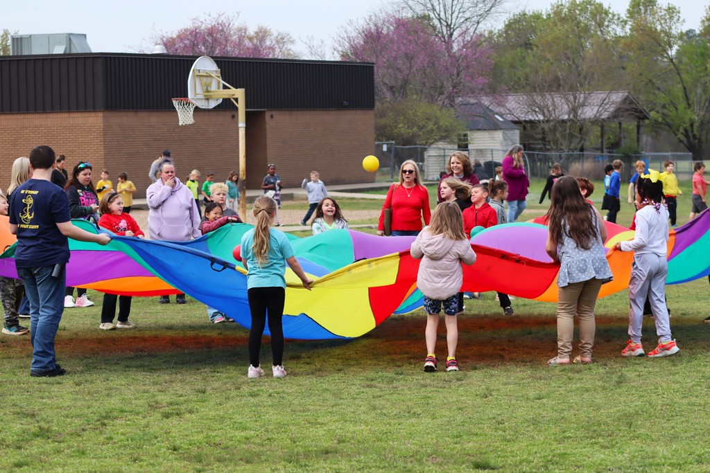 The Airedale Olympics was a big win at Alma Primary School