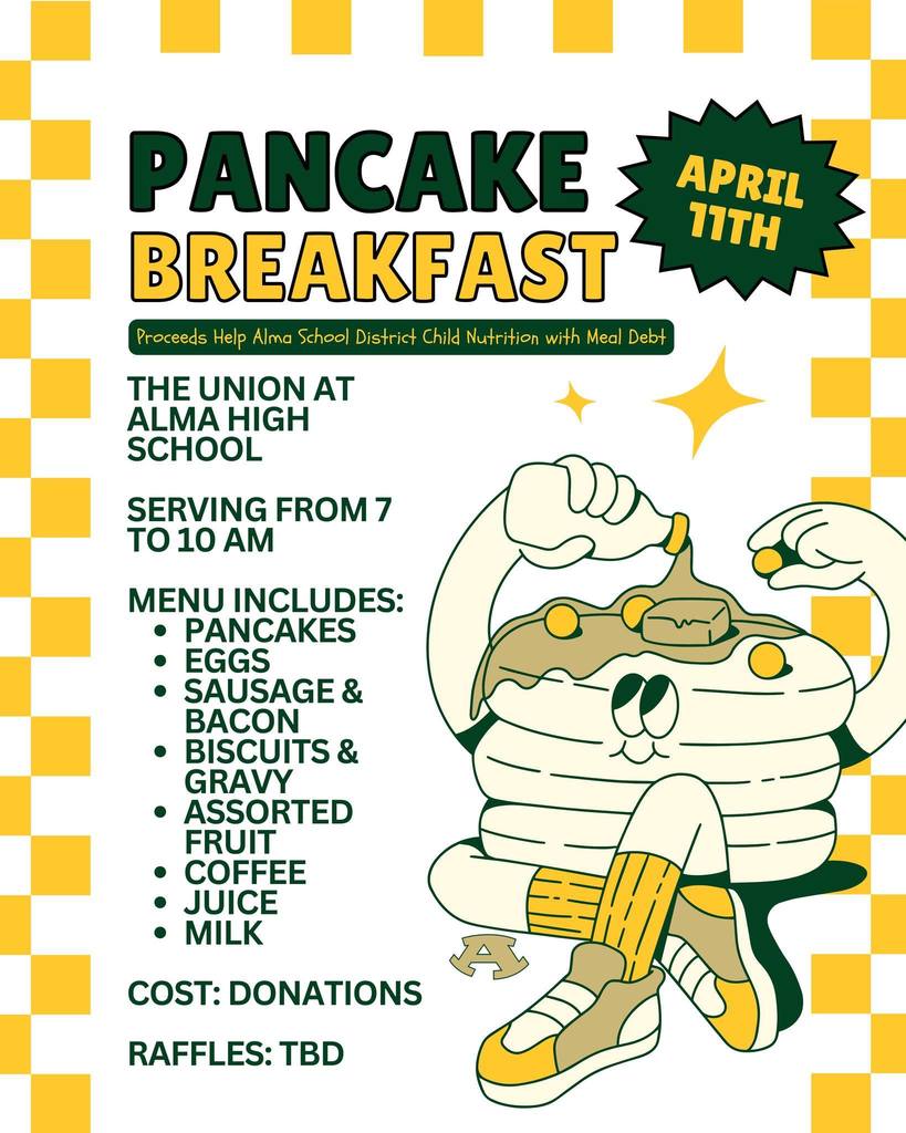 Alma School District Pancake Breakfast