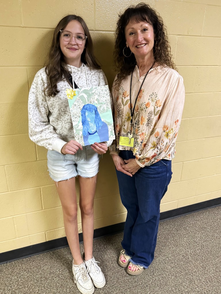 Inspired by contemporary quilt artist Bisa Butler, our 7th and 8th-grade artists at Alma Middle School brought meaningful stories to life through vibrant portrait creations.