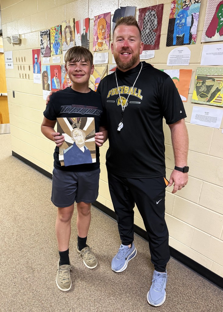 Inspired by contemporary quilt artist Bisa Butler, our 7th and 8th-grade artists at Alma Middle School brought meaningful stories to life through vibrant portrait creations.