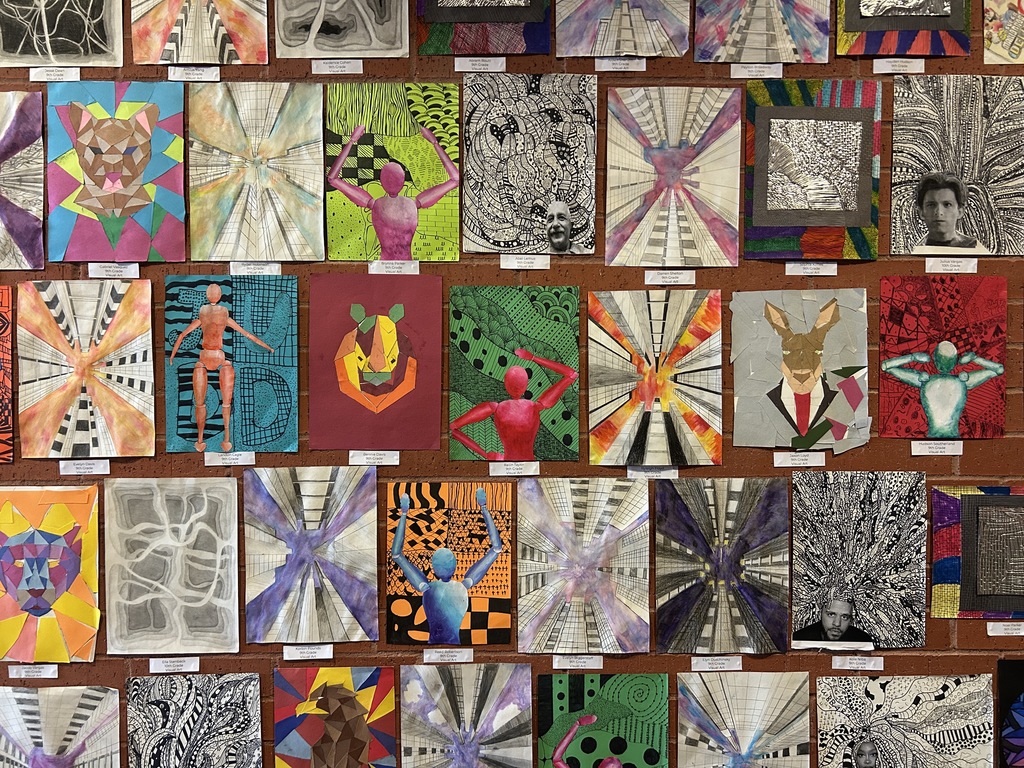 AHS Art Show on Display
