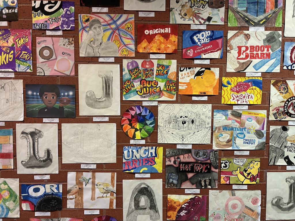 AHS Art Show on Display