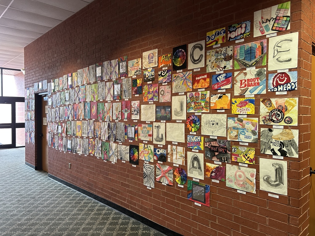 AHS Art Show on Display