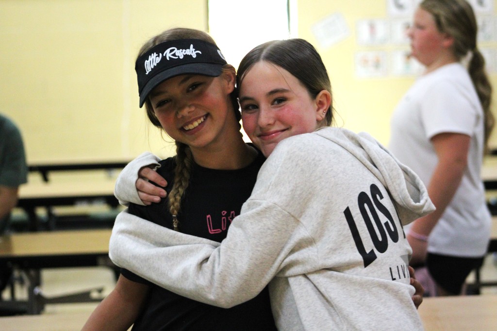 The 5th-grade ambassadors at Alma Intermediate School recently hosted a Hat Day fundraiser!