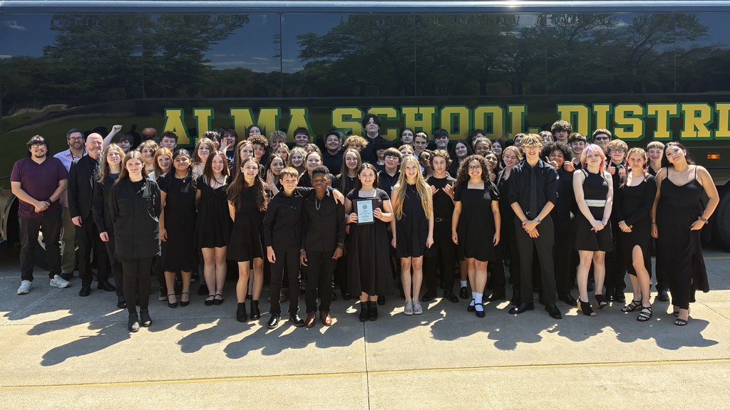 Alma 8th Grade Band Continues Winning Tradition with Sweepstakes Honor