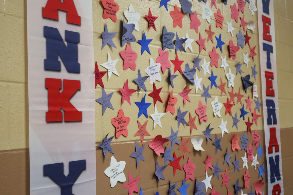 Purple Up Celebration Honors Military Families at Alma Primary School
