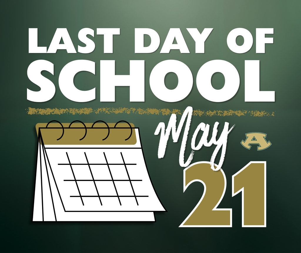 May has arrived, and the final stretch is underway! As of today, there are just a few weeks left until Alma School District’s last day of school on May 21. Let’s make the most of these final days - finishing strong and celebrating a year full of learning and growth!
