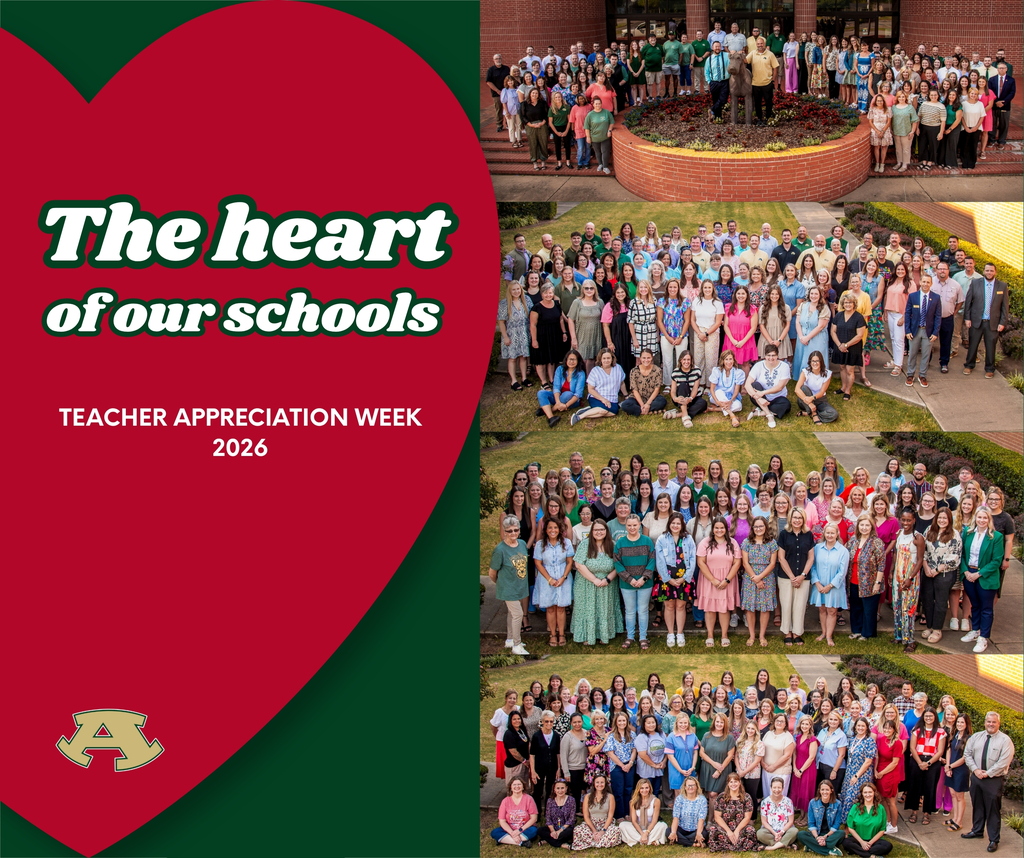 The heart of our schools beats because of you. Thank you for everything you do - Happy Teacher Appreciation Week! ❤️