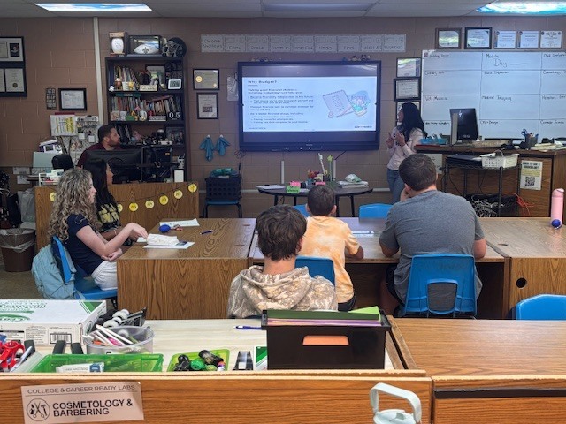 A big thank you to Arvest for visiting Mrs. Dooley’s Advisory class at Alma Middle School yesterday!