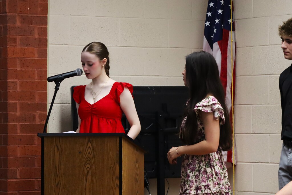Alma High School Hosts Student Council Induction Ceremony
