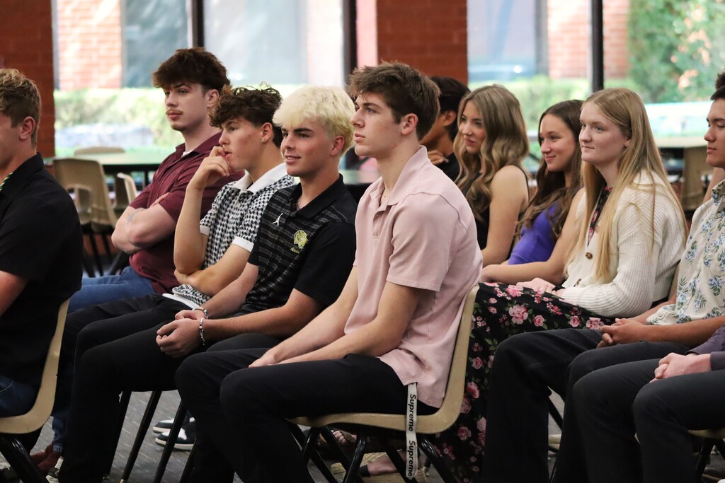 Alma High School Hosts Student Council Induction Ceremony