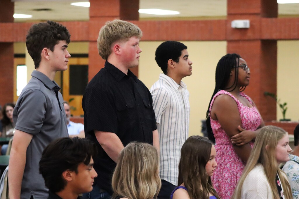 Alma High School Hosts Student Council Induction Ceremony