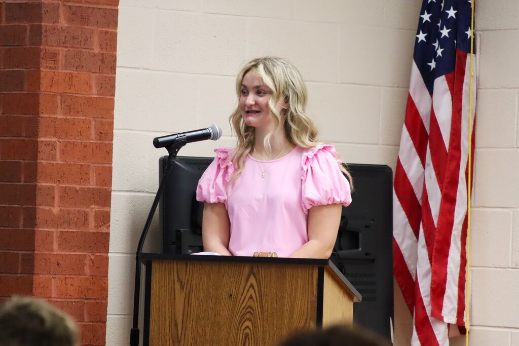 Alma High School Hosts Student Council Induction Ceremony