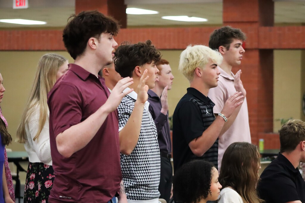 Alma High School Hosts Student Council Induction Ceremony