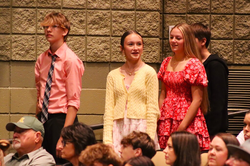 Highlights from the Alma Middle School Awards Ceremony