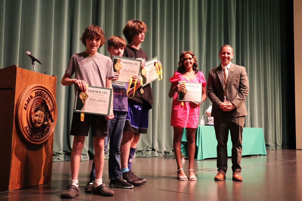 Highlights from the Alma Middle School Awards Ceremony
