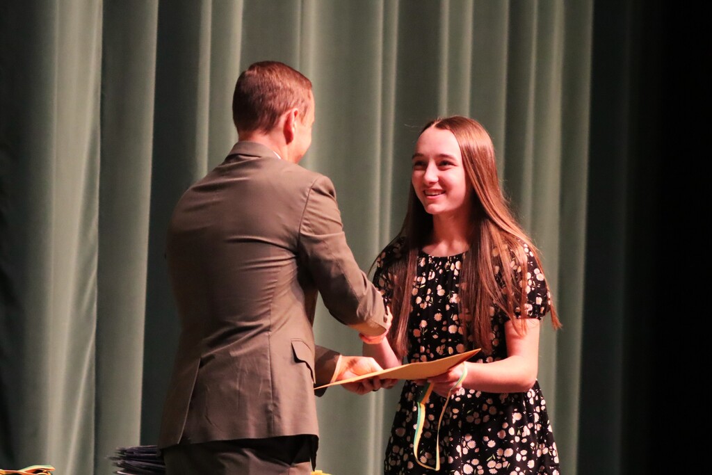 Highlights from the Alma Middle School Awards Ceremony