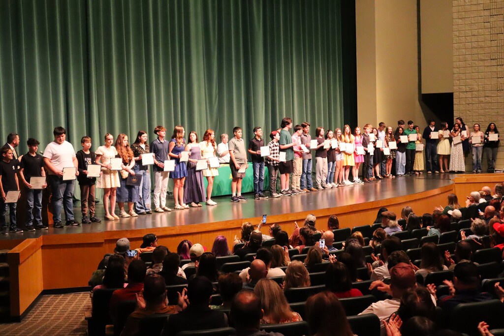 Highlights from the Alma Middle School Awards Ceremony