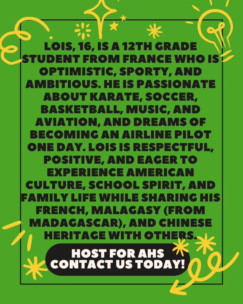 🌍 Become a Host Family This Year!
