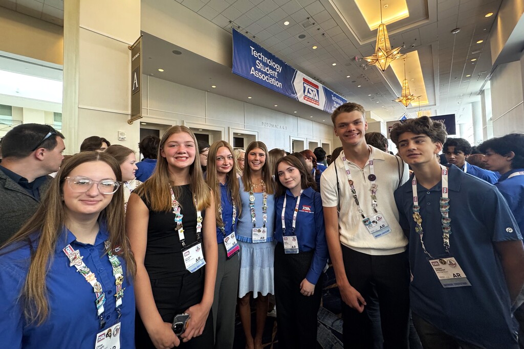 Thirty-two students from Alma High School proudly represented Airedale Nation at the 2026 Technology Student Association (TSA) National Conference in Washington, D.C.!