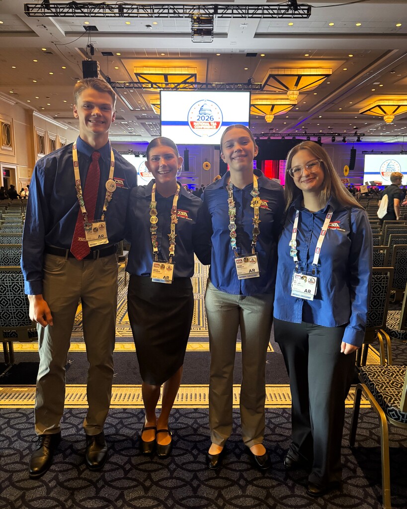 Thirty-two students from Alma High School proudly represented Airedale Nation at the 2026 Technology Student Association (TSA) National Conference in Washington, D.C.!