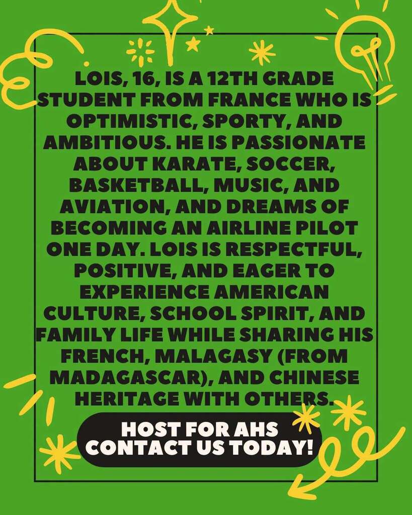 🌍 Become a Host Family This Year!